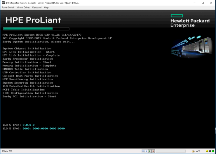 iLO Remote Console