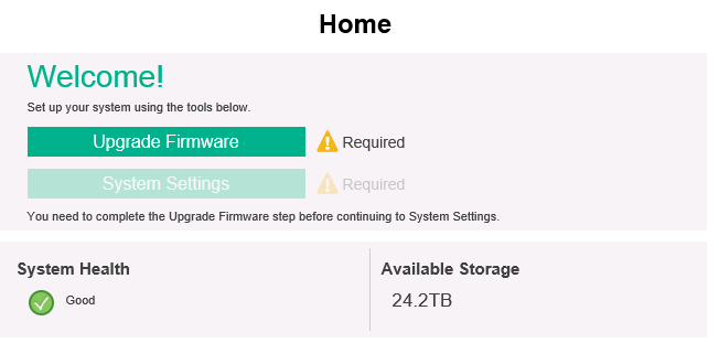 HPE MSA Upgrade firmware